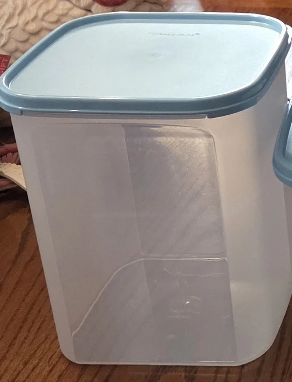 Tupperware Modular Mate Square Set/4 Serene Sky Seals NWT
